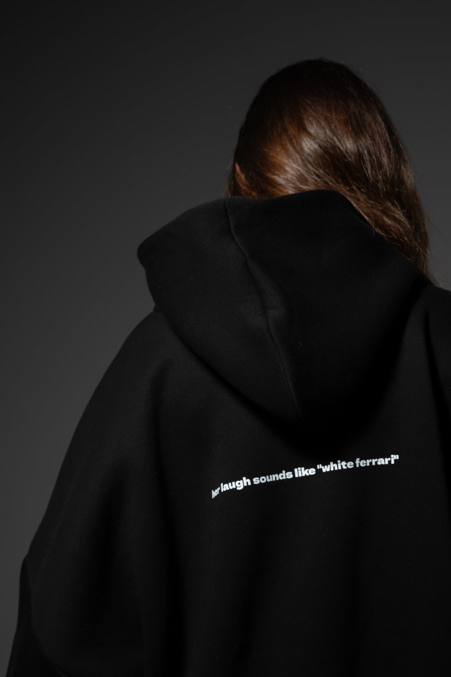 HOODIE RULER HER LAUGH SOUNDS LIKE "WHITE FERRARI"